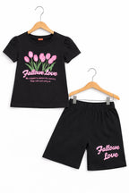 Fall Over Love Black Nicker Suit Girls ( R-482,345 )
