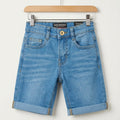 Mid Blue Denim Shorts Boys