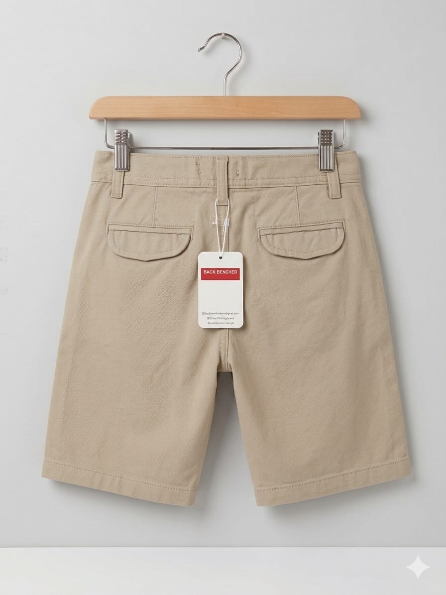 2 Pocket Skin Cotton Shorts Boys