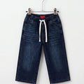 Simple Dark Blue Jeans Girls