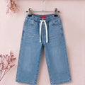 Simple Sky Blue Jeans Girls