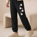 Cute Paws Black Cargo Trouser Girls ( R-491 )