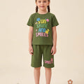 Sun Shine Green Nicker Suit Girls ( R-539 )