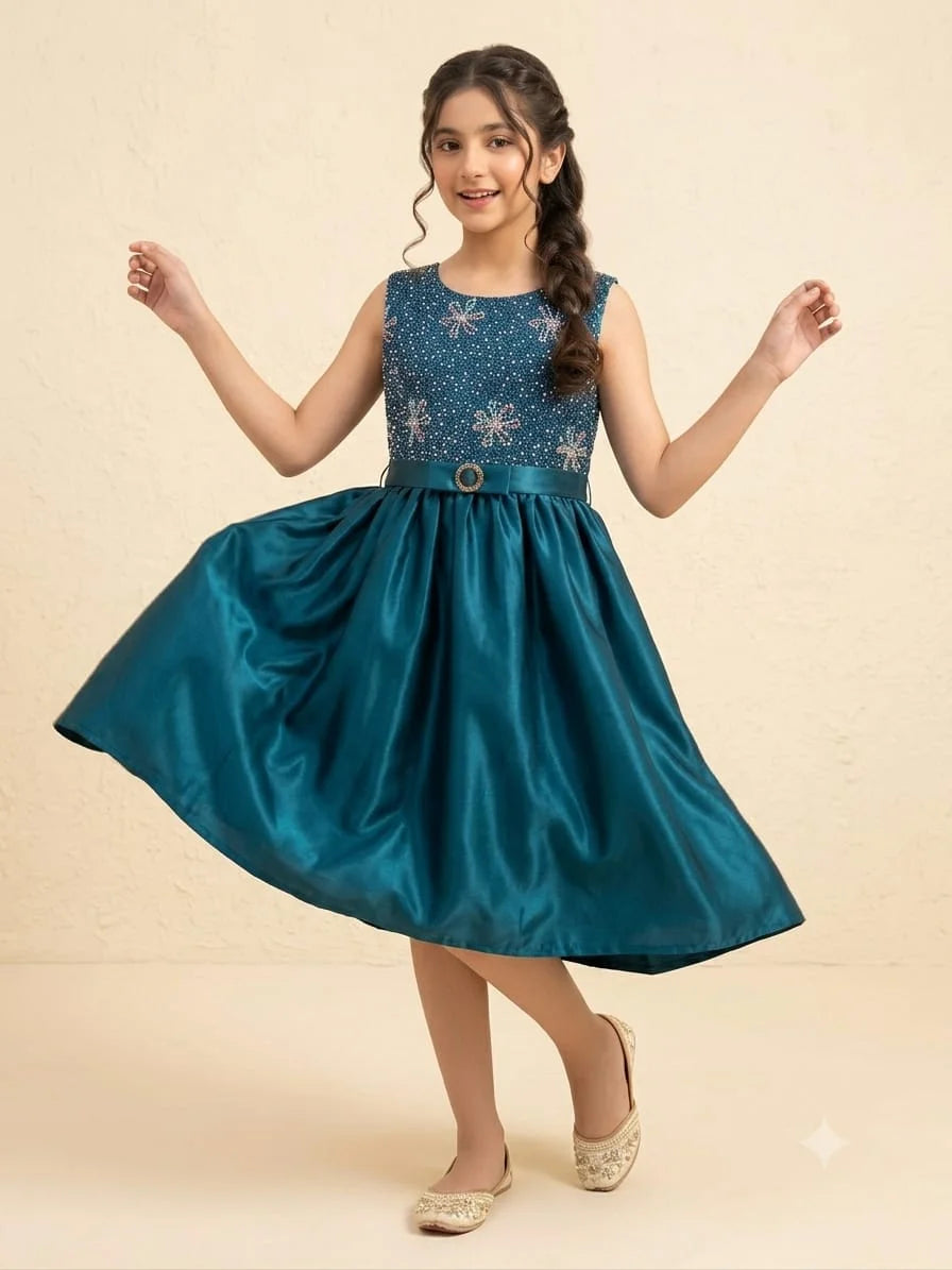 Sparkle Queen Fancy Zinc Frock Girls