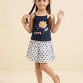 Born To Be Navy Skirt Suit Girls ( R-20 )
