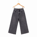 Simple Grey Wide Leg Jeans Boys & Girls ( R-546 N )