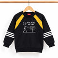 Kids Black Sweatshirt Boys ( R-361 N )