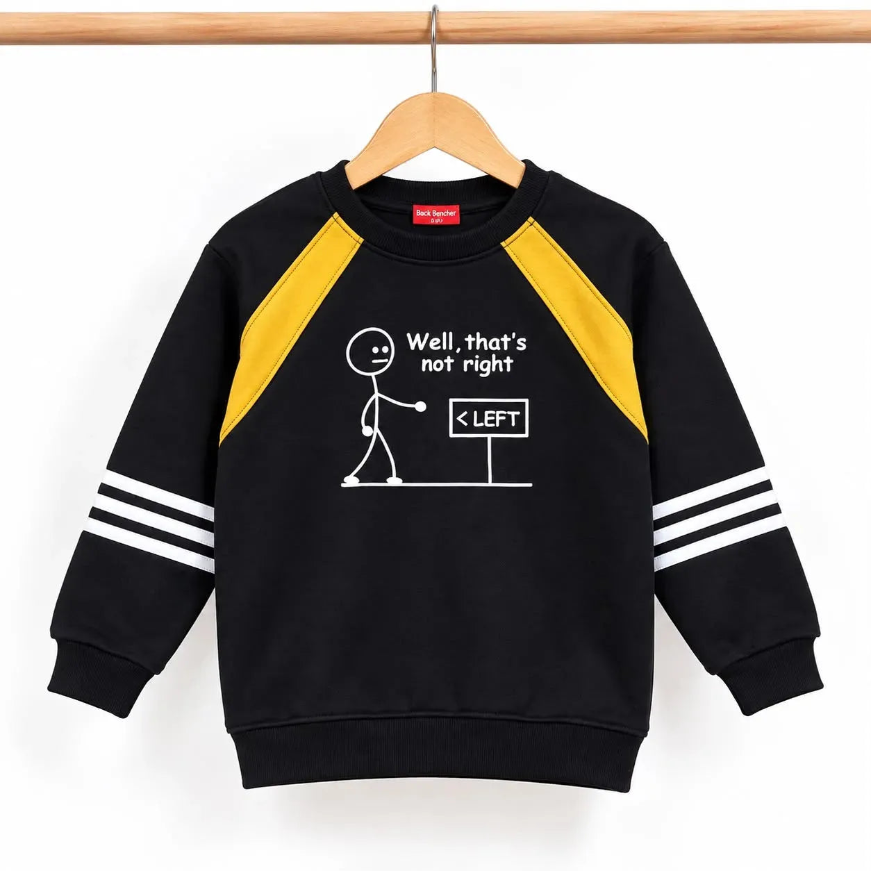 Kids Black Sweatshirt Boys ( R-361 N )