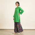 Simple Green 2Pcs Suit For Women ( R-162 N )