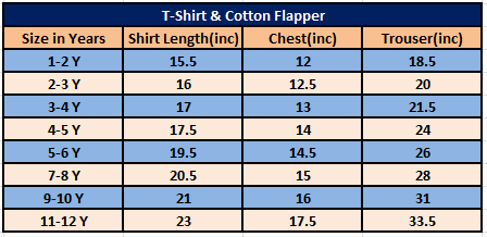 It Cool Skin T-Shirt & Flapper Girls