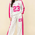 Princess 23 Off-White Track Suit For Women's ( R-170 N )