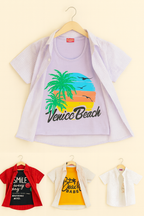 2 Random Double Casual Shirt Boys