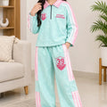 Dynamic Champion Sky Baggy Trouser Shirt For Girls