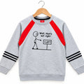 Kids Grey Sweatshirt Boys ( R-222 N )