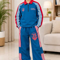 Dynamic Champion Teal Blue Baggy Track-suit  For Boys