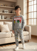 Marvel Oatmeal Track-Suit Boys