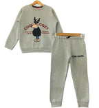 Cool Cozy Oatmeal Track-suit Boys ( R-377 )