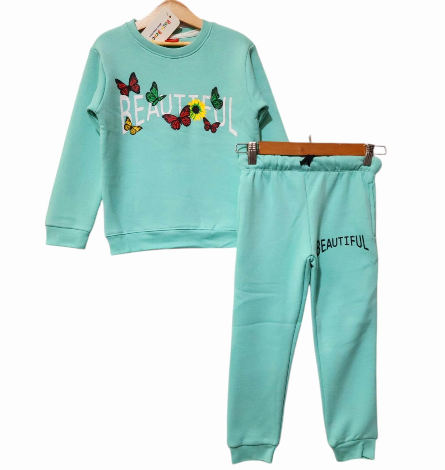 Beautiful Butterfly Sky Track-suit Girls ( R-349 )