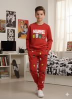 Marvel Red Track-Suit Boys
