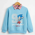 91 Print Sky  Double Sweatshirt For Boys