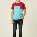 Red Penal sky T-Shirt- Boys(R-488,291)