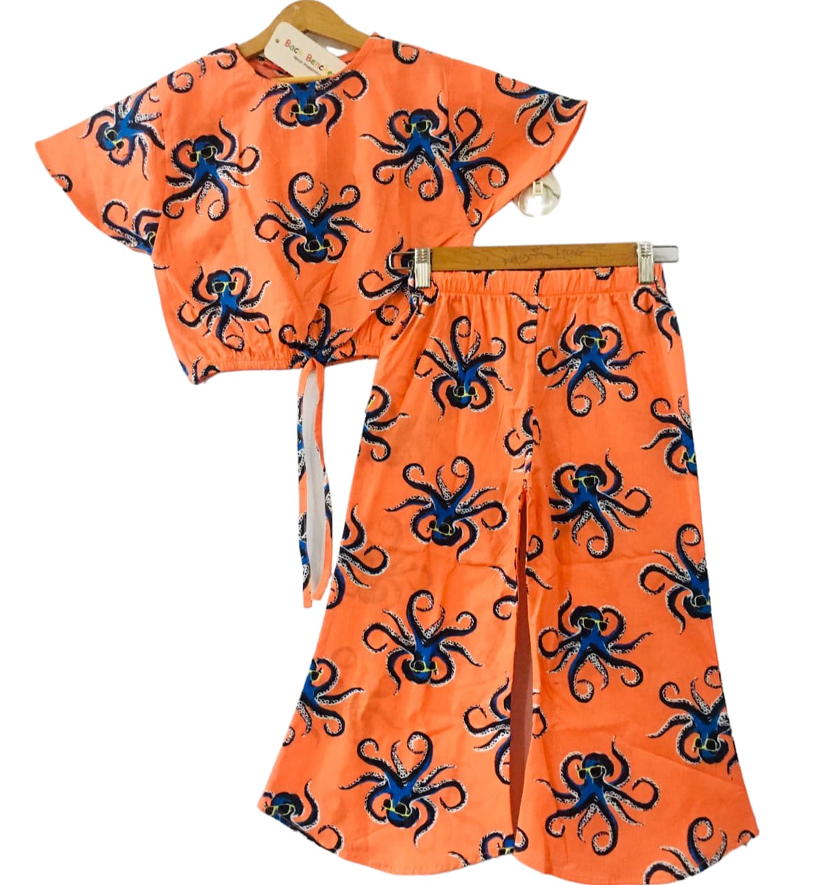 Az Blue Octopus All over print Orange Skate Fish Girls (65) (1)