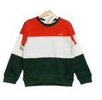 Three Penal Red & Green Sweatshirt Boys (S)