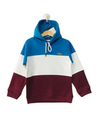 Three Penal Royal Blue & Mahroon Hoodies Boys ( R-128 )