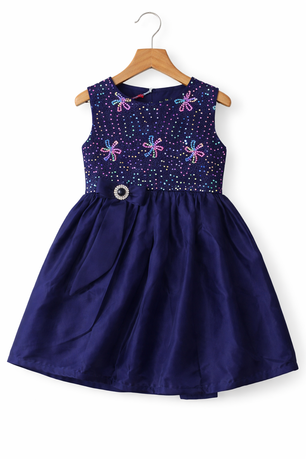 Sparkle Queen Fancy Purple Frock Girls
