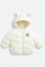 Lucky White Puffer Jacket