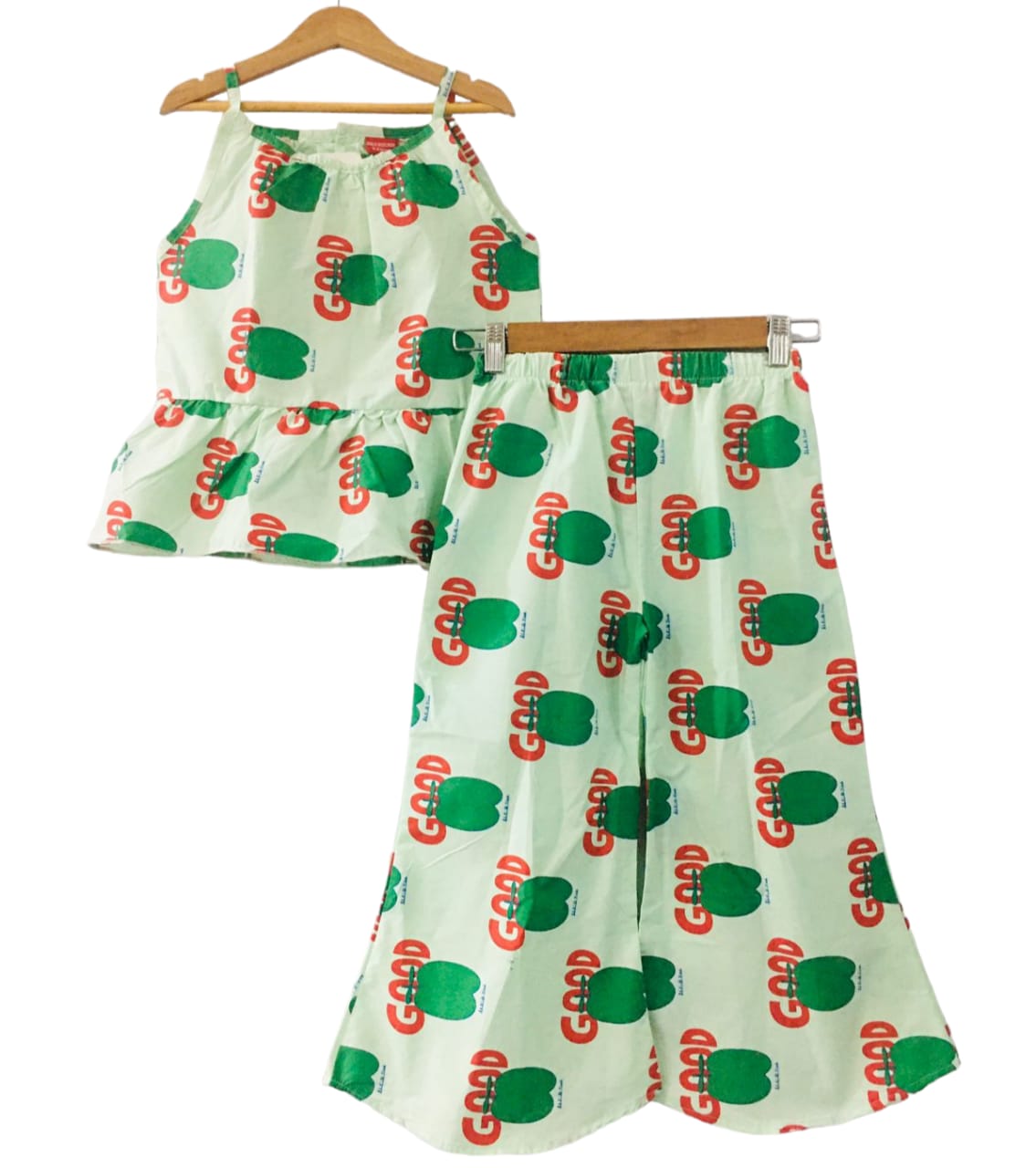 Good All over Print Pista Skirt Suit Girls ( R-211 )