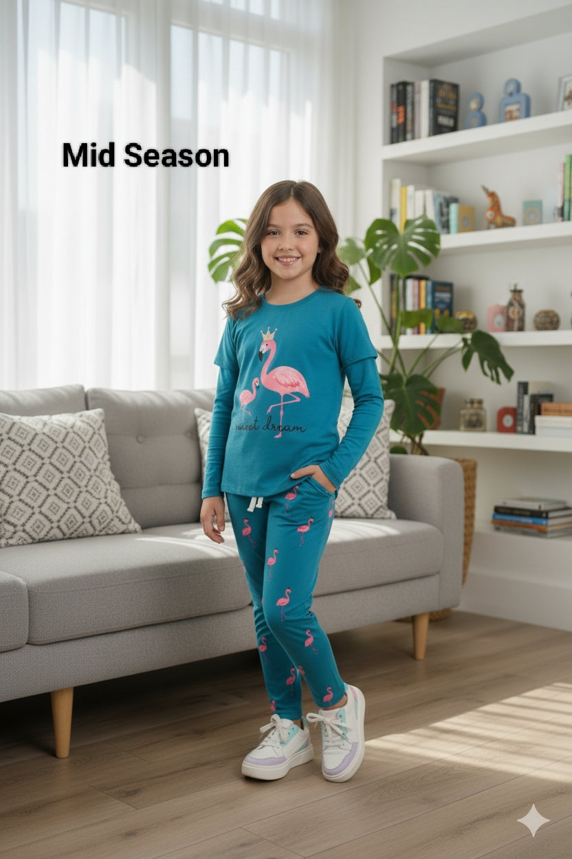 Sweet Dream Ferozi Trouser Shirt Girls