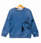 Believe Blue Sweatshirt Boys ( R-156 )