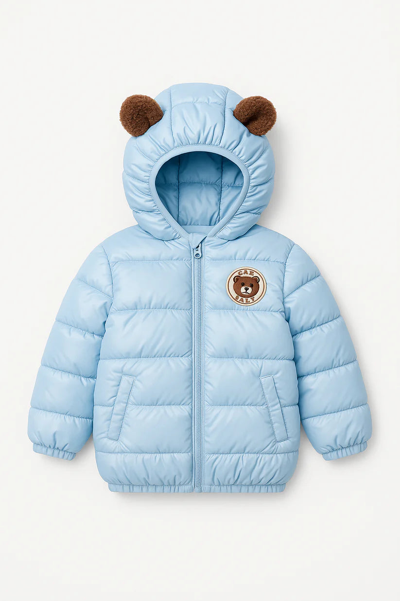 Happy Day Sky Puffer Jacket