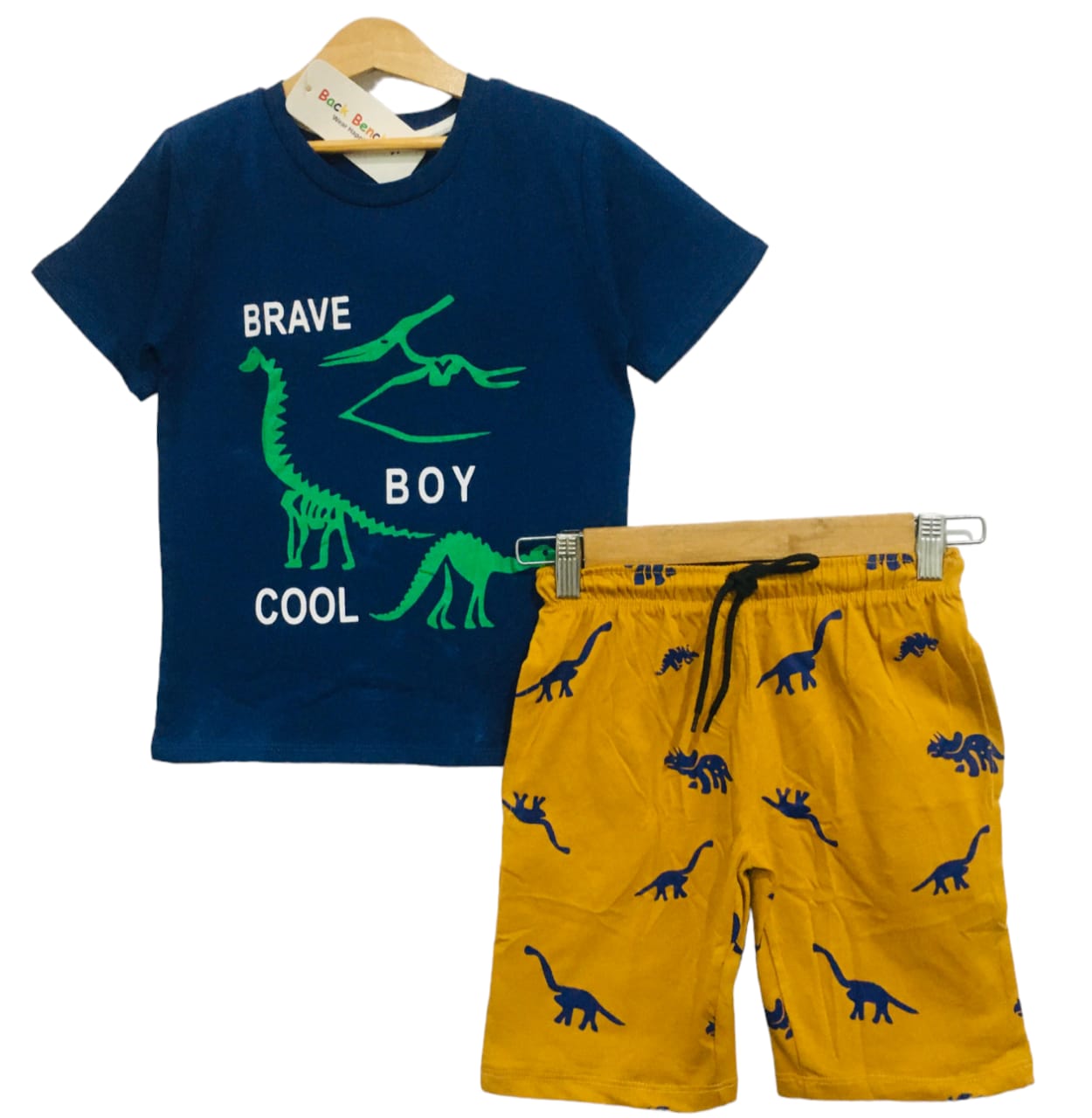 Brave Boy Navy Blue Nicker Suit Boys