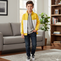 Yellow & White Jacket Boys  ( R-59 N )
